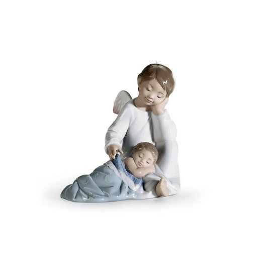 My Guardian Angel Blue Figurine (Lladro Special Order)