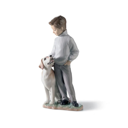 My Loyal Friend Dog Figurine (Lladro Special Order)