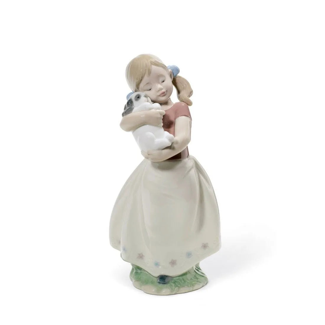 My Sweet Little Puppy Girl Figurine (Lladro Special Order)