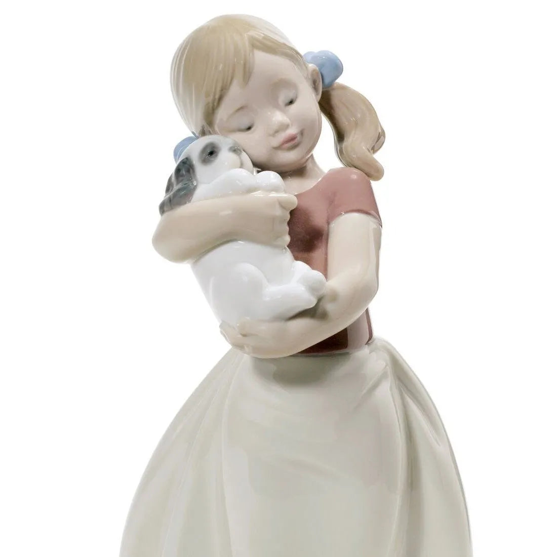 My Sweet Little Puppy Girl Figurine (Lladro Special Order)