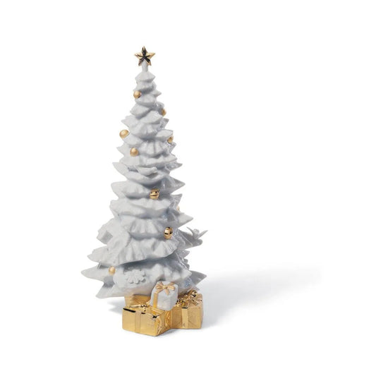 O Christmas Tree Figurine - Golden Lustre (Lladro Special Order)