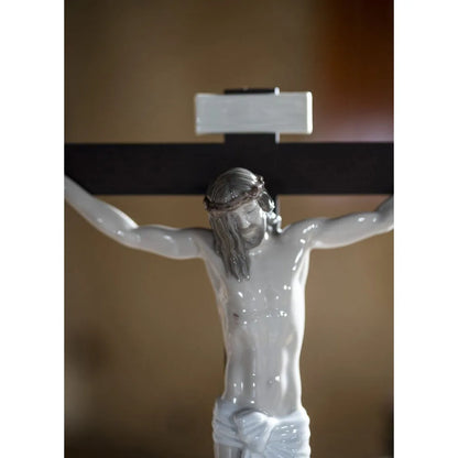 Our Savior Crucifix Figurine Tabletop (Lladro Special Order)