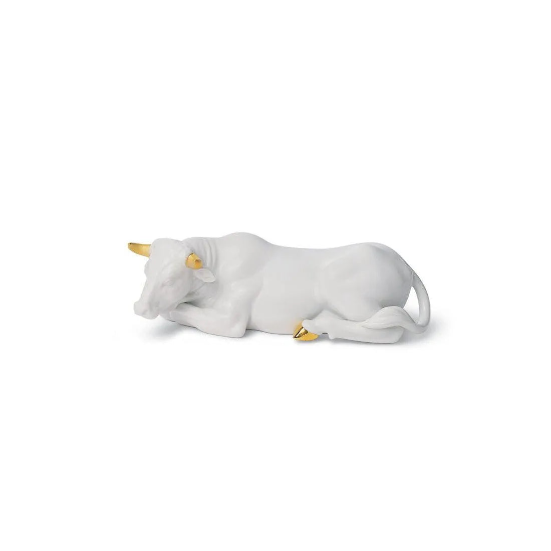 Ox Nativity Figurine - Golden Lustre (Lladro Special Order)