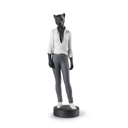 Panther Woman Figurine (Lladro Special Order)