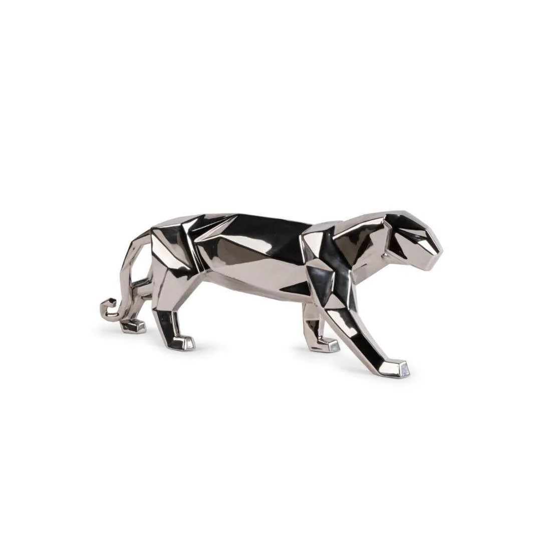 Panther (Silver) Sculpture (Lladro Special Order)