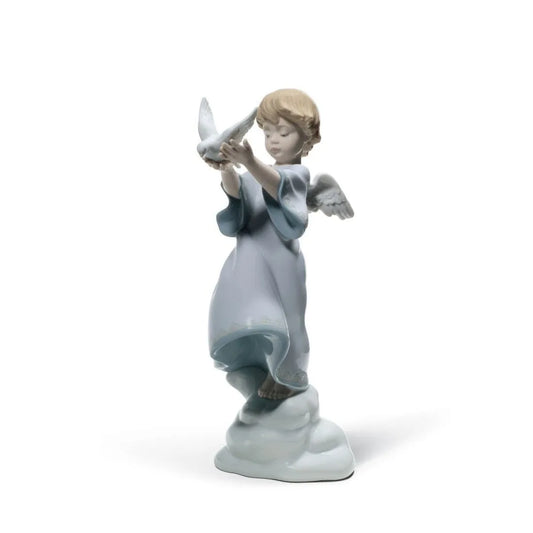 Peace On Earth Angel Figurine (Lladro Special Order)