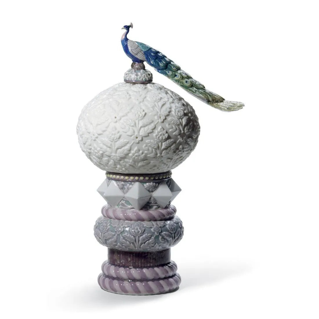 Peacock Table Lamp (Lladro Special Order)