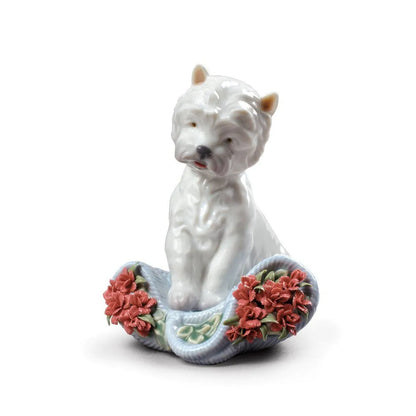 Playful Character Dog Figurine Type 164 (Lladro Special Order)