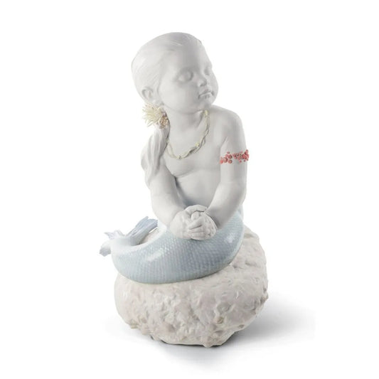 Princess Of The Waves Mermaid Figurine (Limited Edition) (Lladro Special Order)