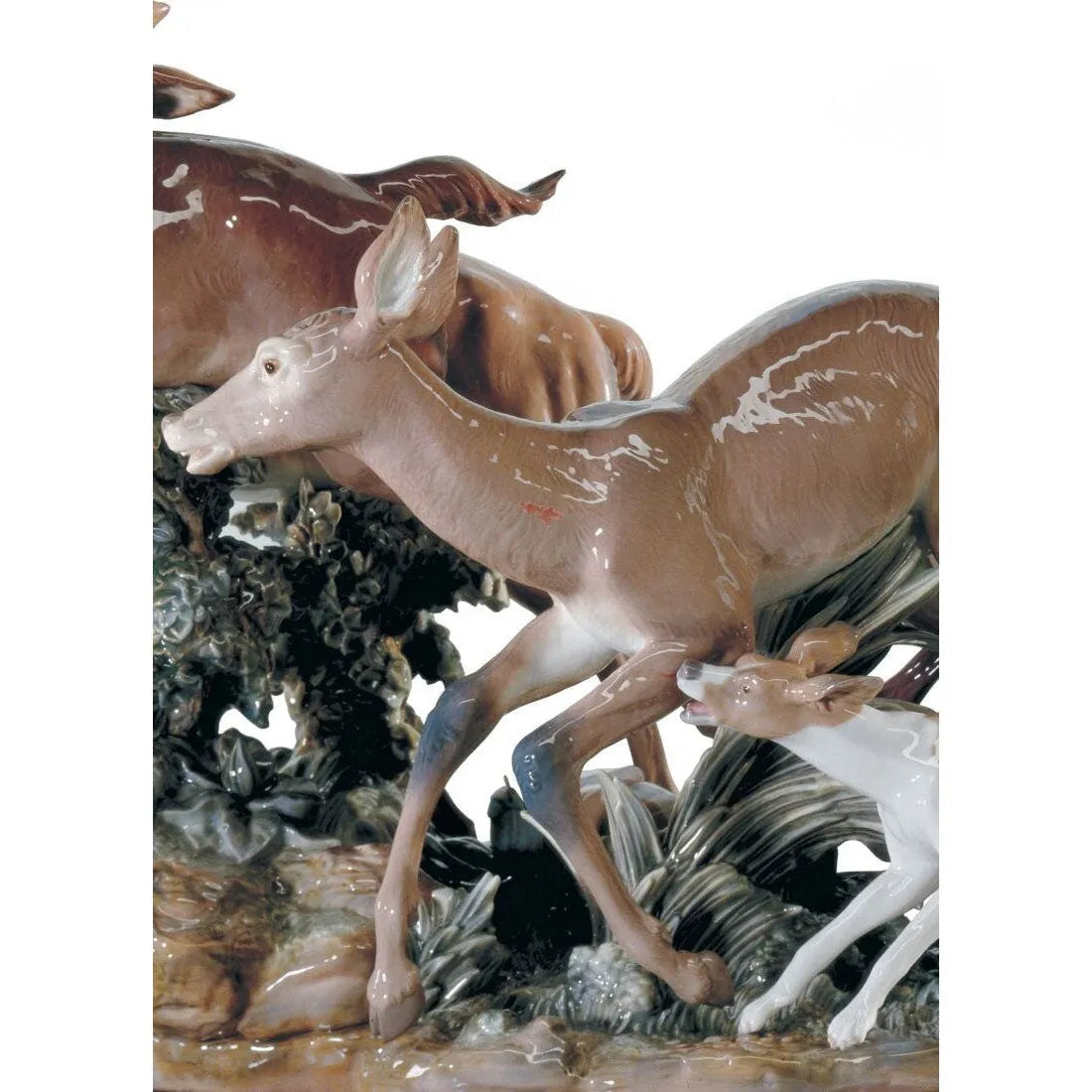 Pursued Deer Sculpture (Limited Edition) (Lladro Special Order)