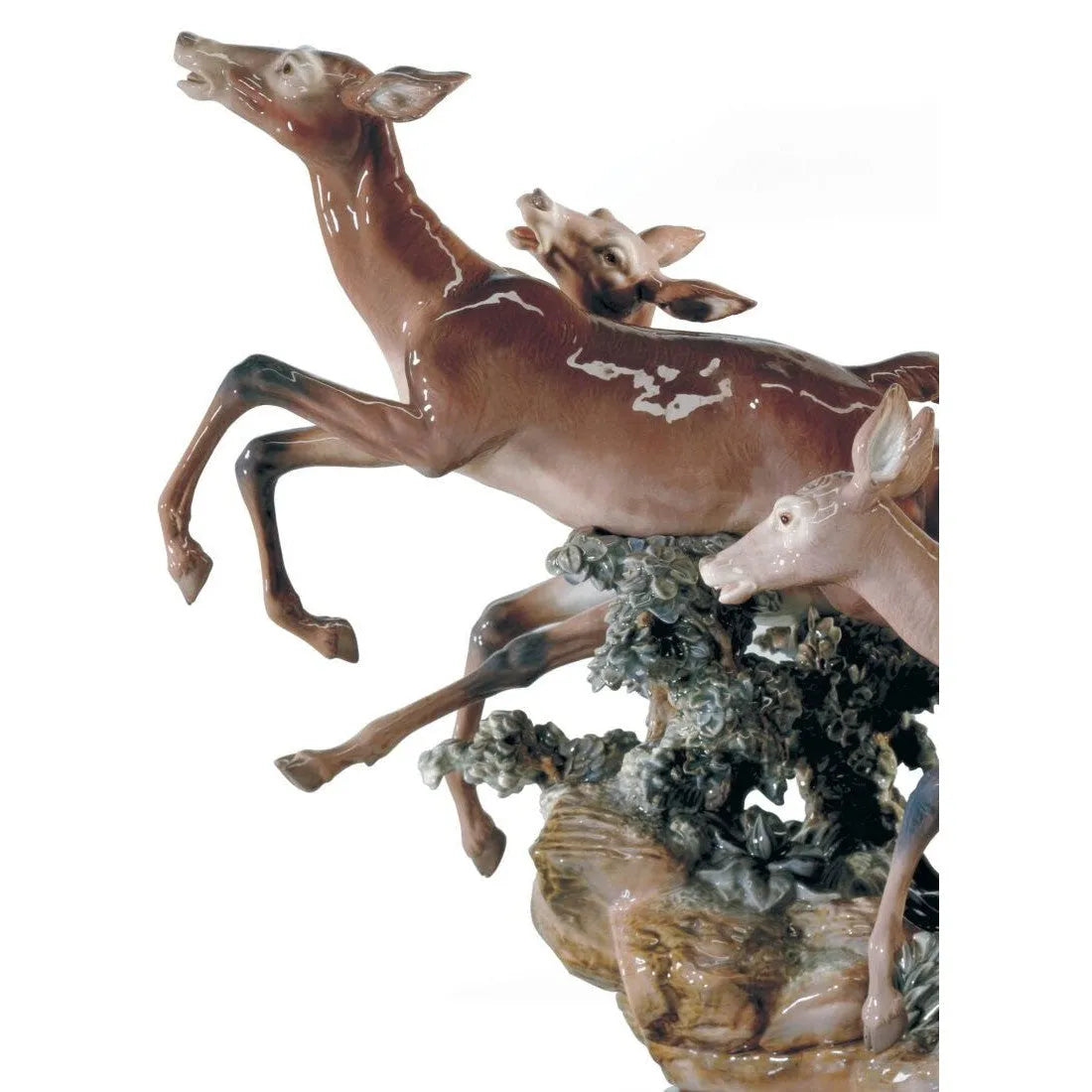 Pursued Deer Sculpture (Limited Edition) (Lladro Special Order)