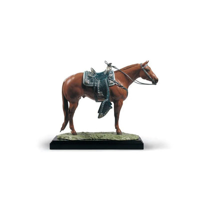 Quarter Horse Sculpture (Limited Edition) (Lladro Special Order)