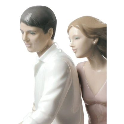 Riding With You Couple Figurine (Lladro Special Order)