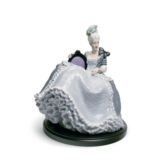 Rococo Lady At The Ball Figurine (Lladro Special Order)