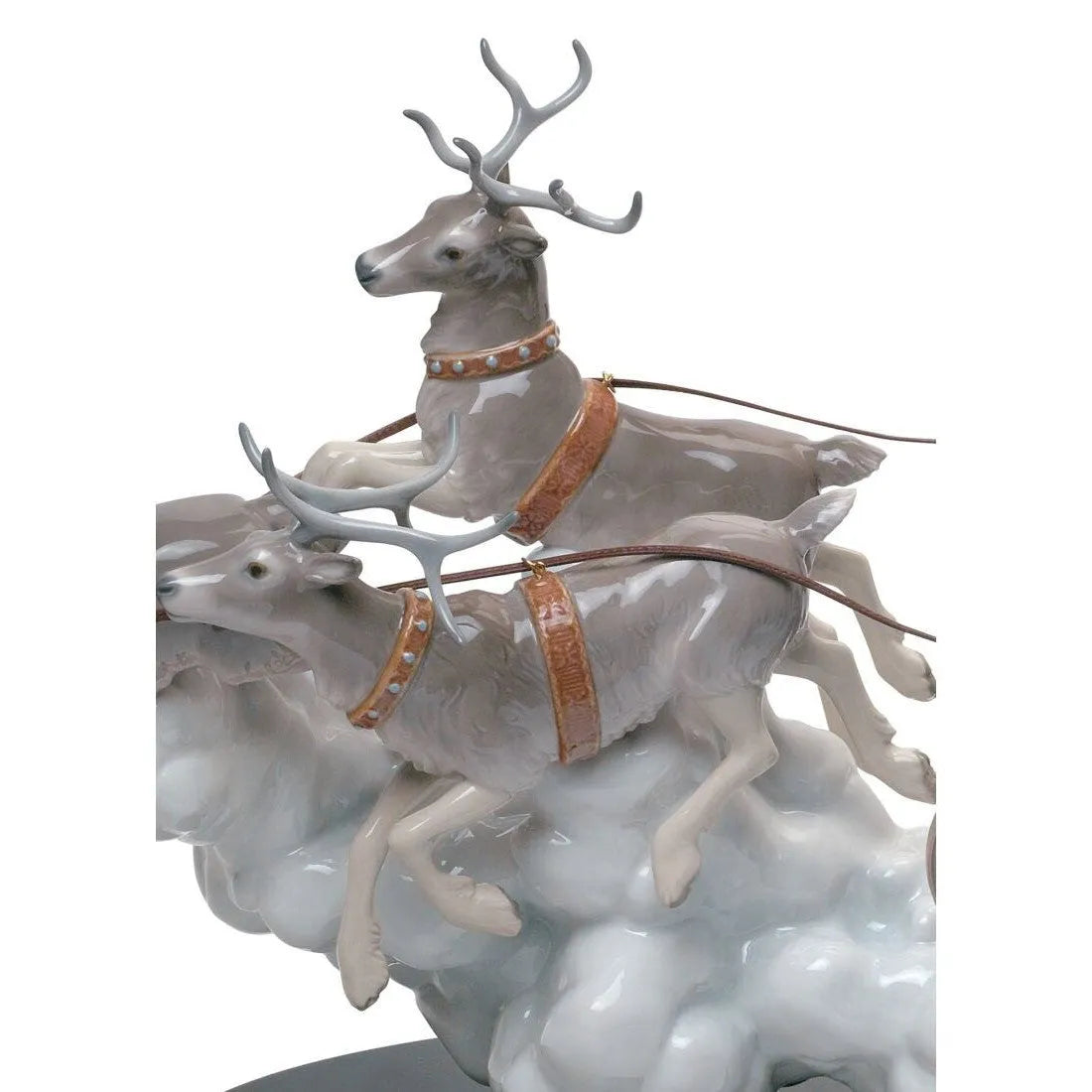 Santa's Midnight Ride Sleigh Figurine (Limited Edition) (Lladro Special Order)