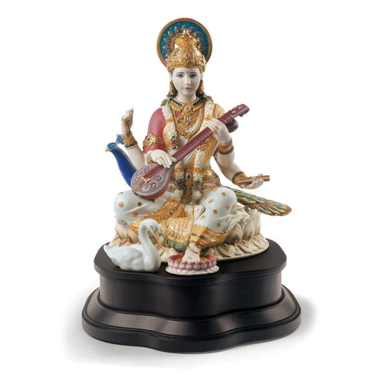 Saraswati Sculpture (Limited Edition) (Lladro Special Order)