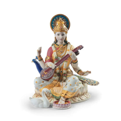 Saraswati Sculpture (Limited Edition) (Lladro Special Order)