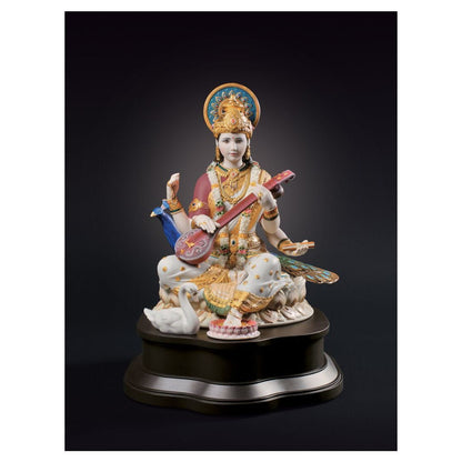 Saraswati Sculpture (Limited Edition) (Lladro Special Order)