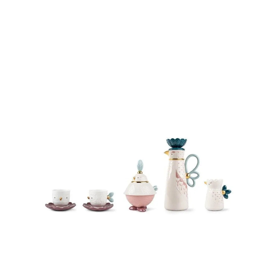 Set Of 2 Cups And Saucers Kawki (Lladro Special Order)