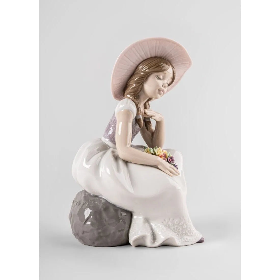 Spring Has Come Girl Sculpture (Lladro Special Order)