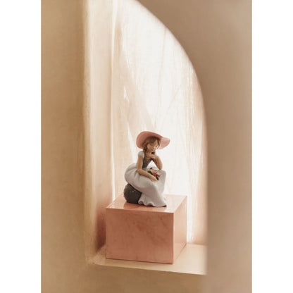 Spring Has Come Girl Sculpture (Lladro Special Order)