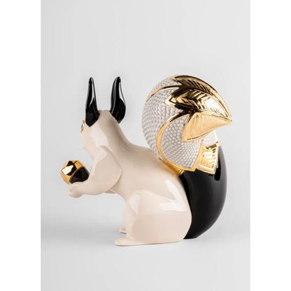 Squirrel Jewel Sculpture (Lladro Special Order)