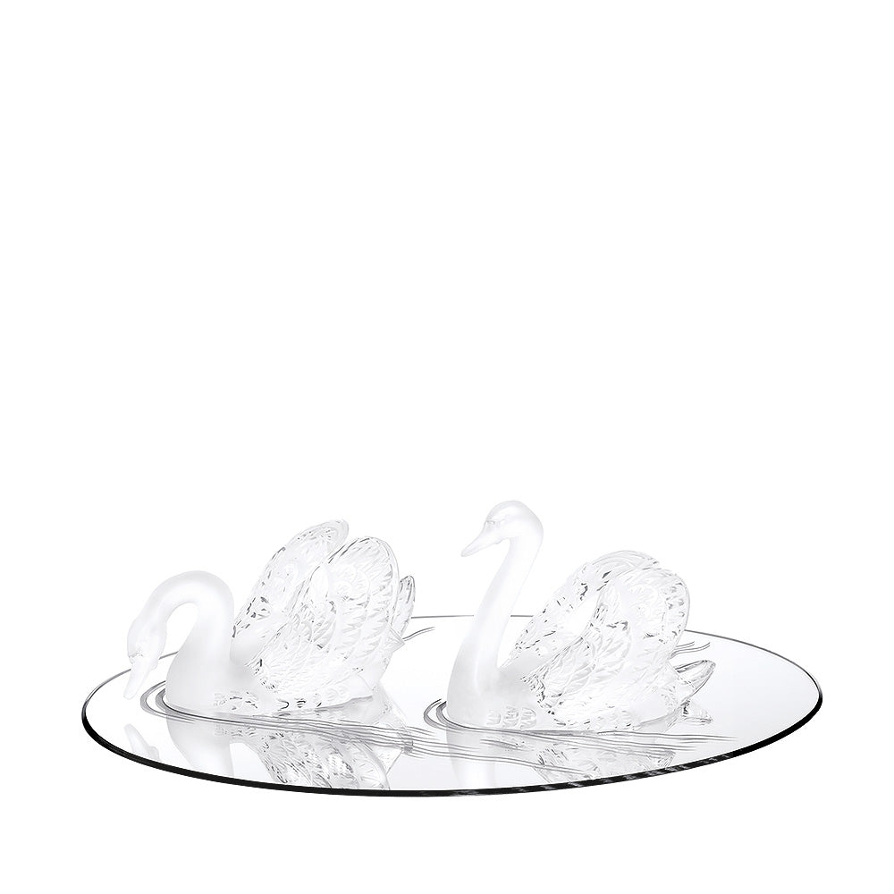 Swan Mirror (Lalique Special Order)