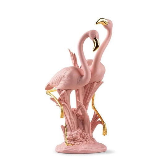 The Flamingos Sculpture - Pink (Lladro Special Order)