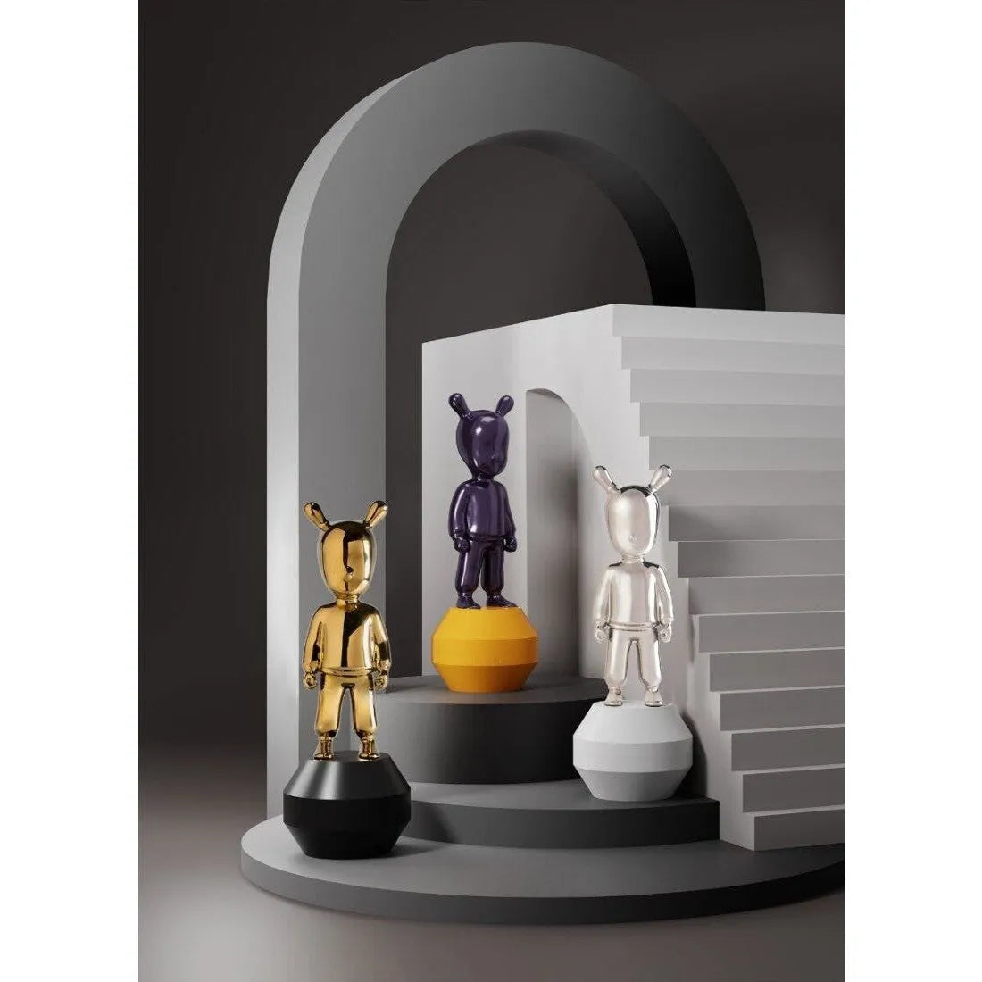 The Guest Little-Purple On Yellow Figurine - Small Model (Lladro Special Order)