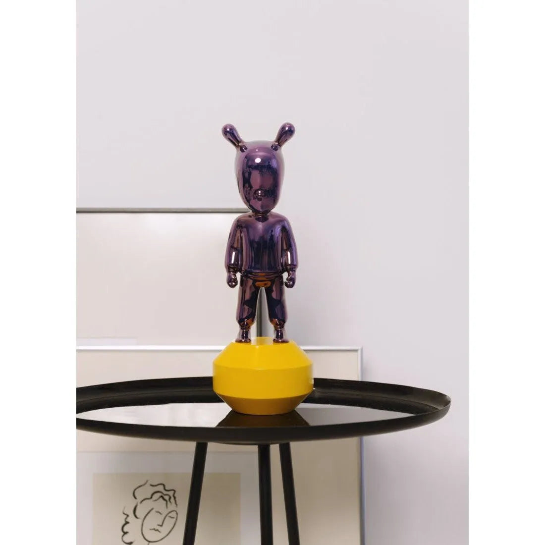 The Guest Little-Purple On Yellow Figurine - Small Model (Lladro Special Order)