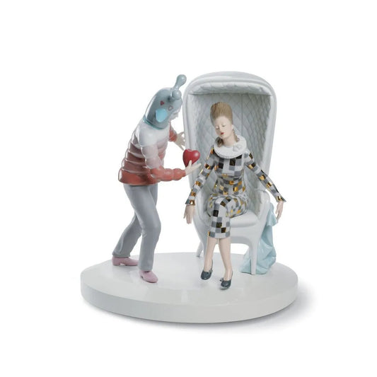 The Love Explosion Couple Figurine - By Jaime Hayon (Lladro Special Order)