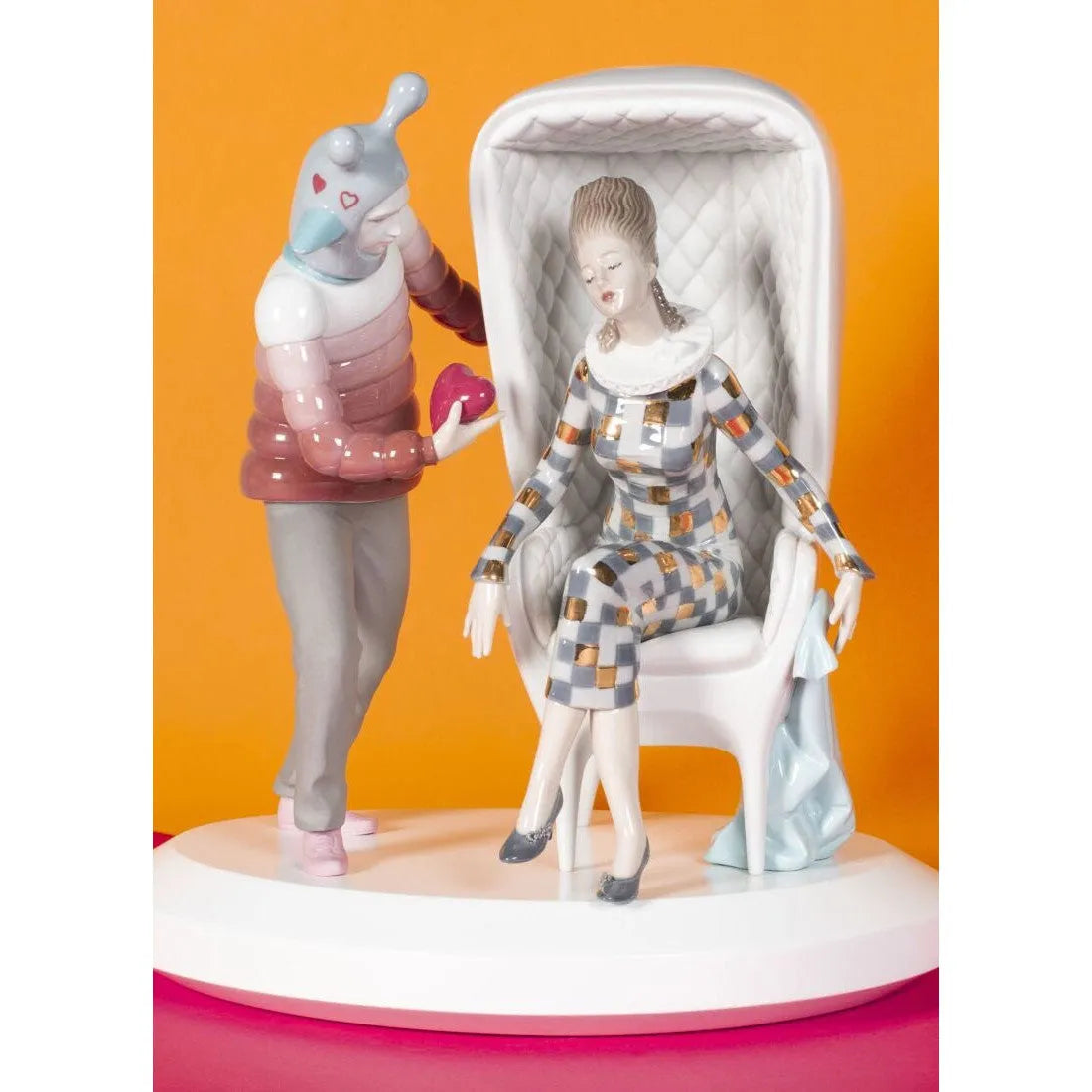 The Love Explosion Couple Figurine - By Jaime Hayon (Lladro Special Order)