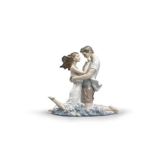 The Thrill Of Love Couple Figurine (Lladro Special Order)