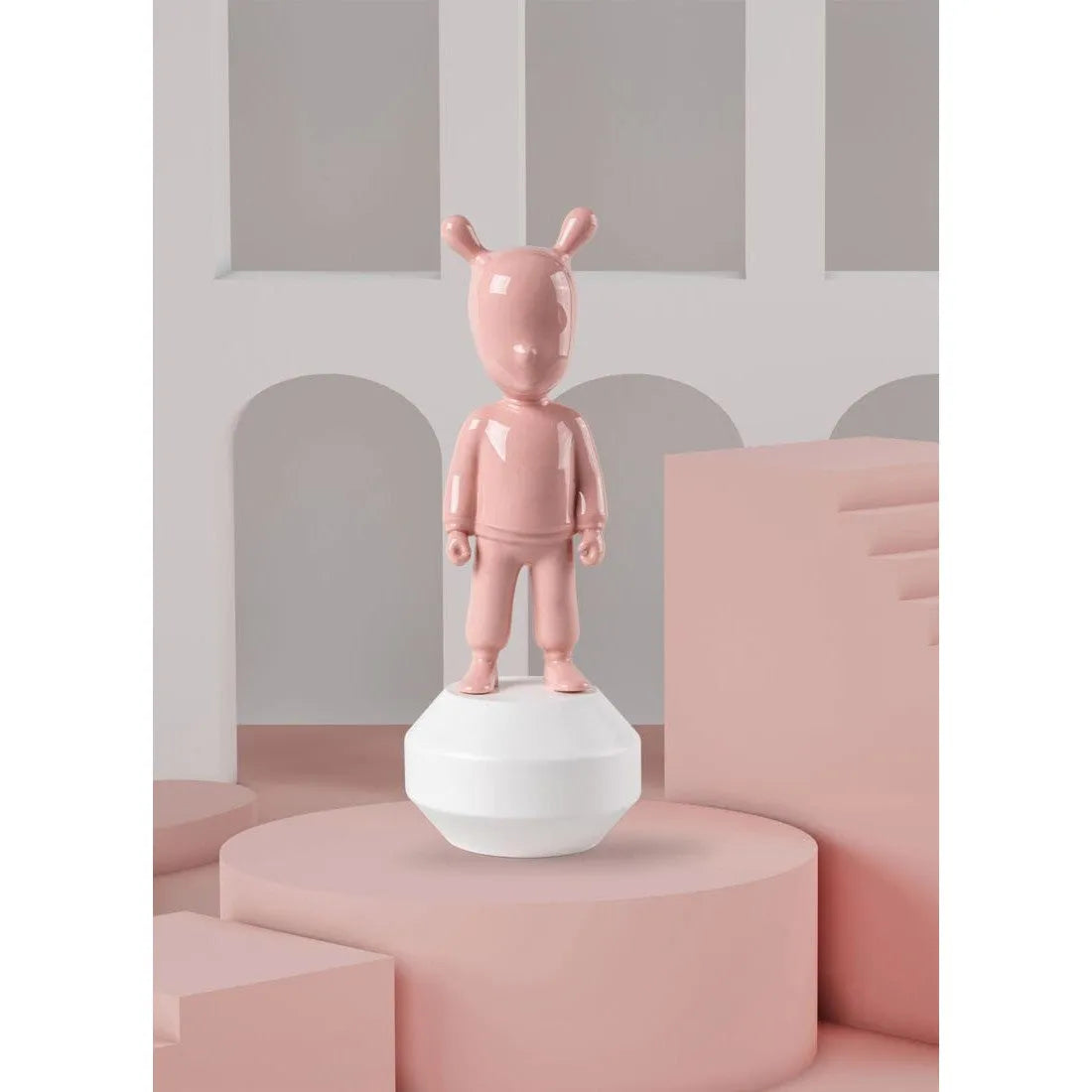 The Pink Guest Sculpture - Small Model (Lladro Special Order)