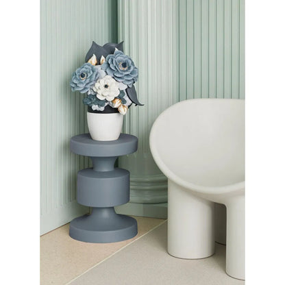 Vase With Flowers - Blue (Lladro Special Order)