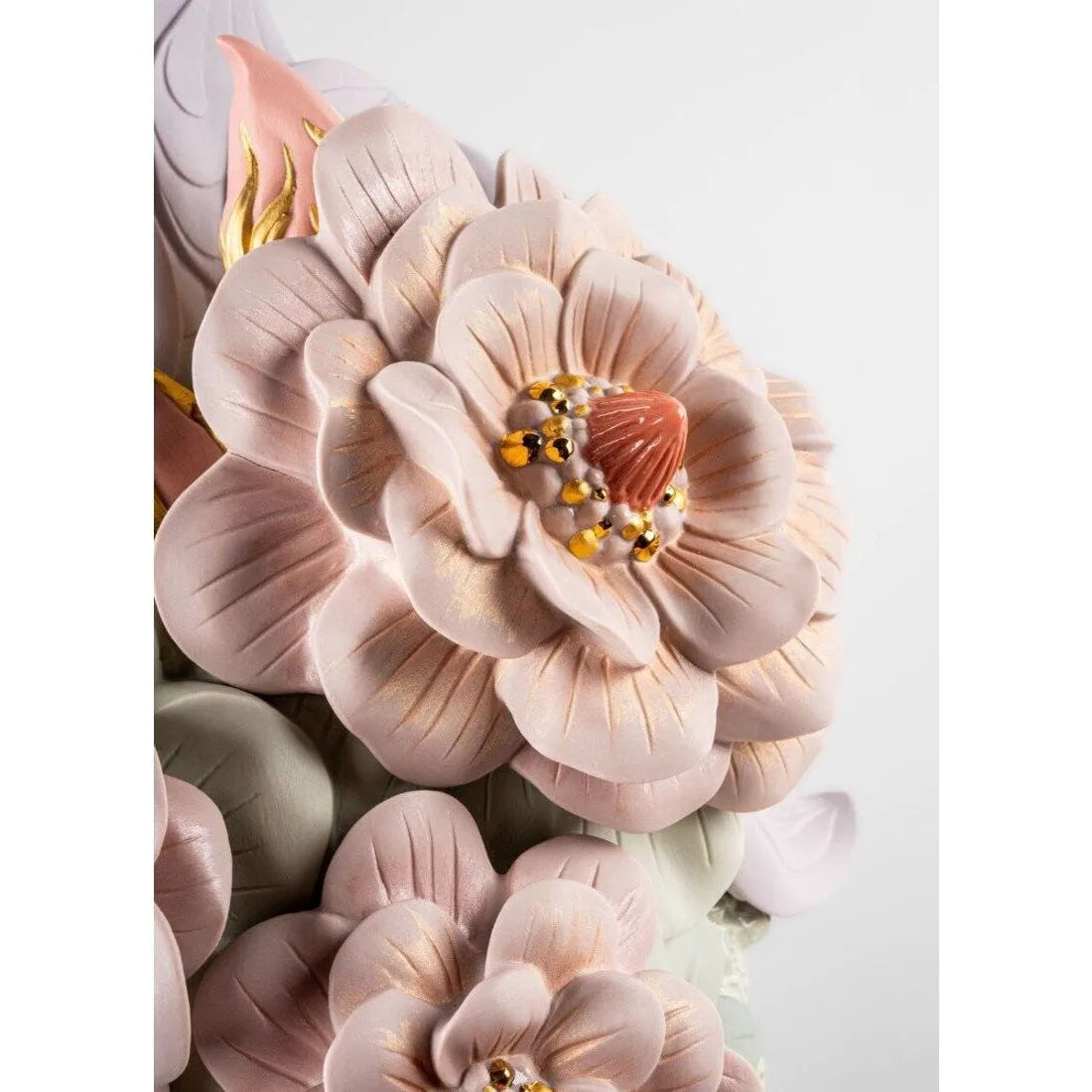 Vase With Flowers - Pink (Lladro Special Order)