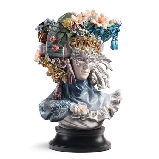 Venetian Fantasy Woman Sculpture (Limited Edition) (Lladro Special Order)