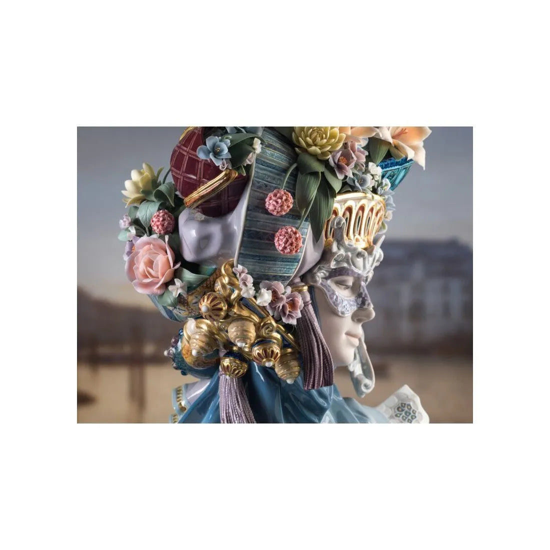 Venetian Fantasy Woman Sculpture (Limited Edition) (Lladro Special Order)