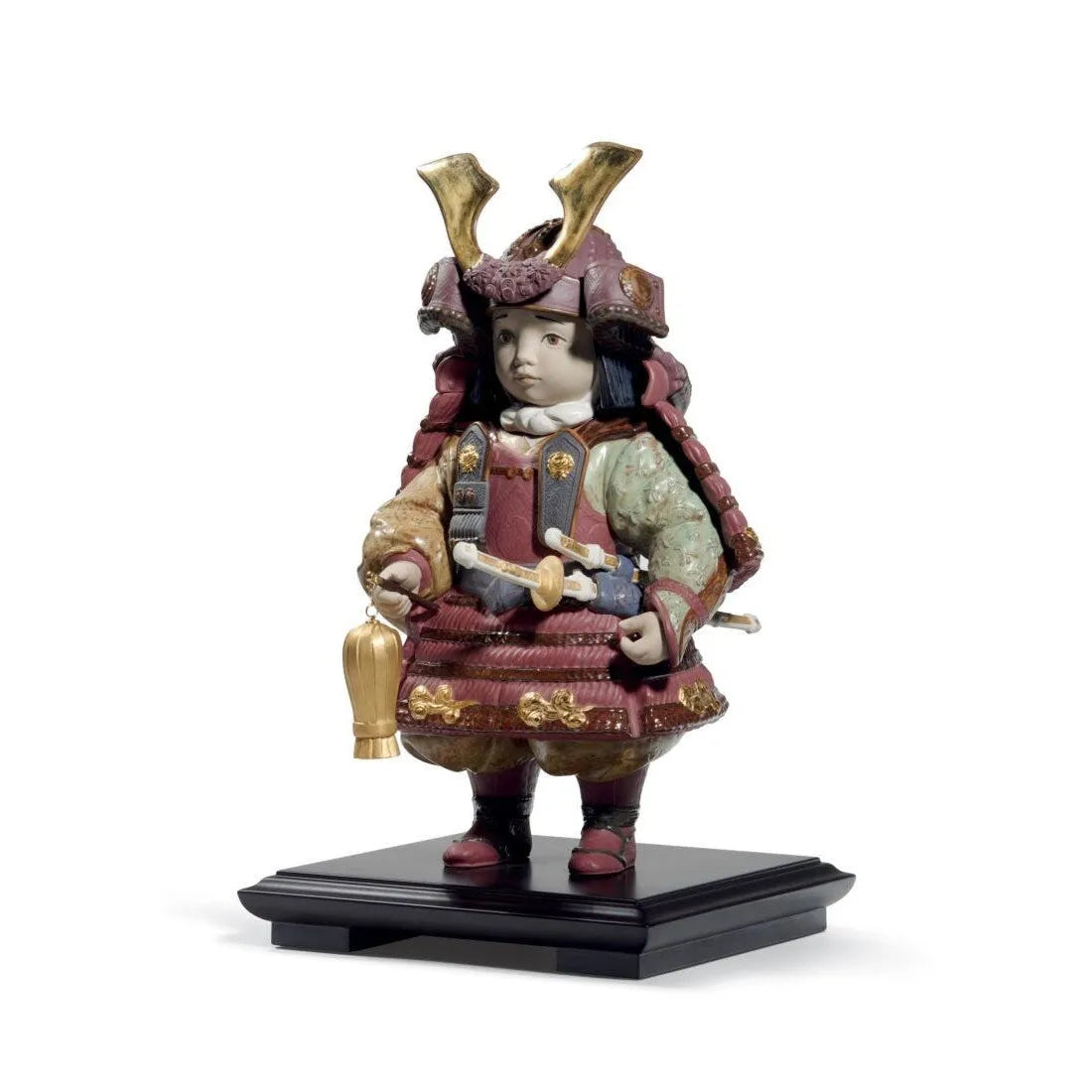 Warrior Boy Figurine - Golden Lustre (Limited Edition) (Lladro Special Order)