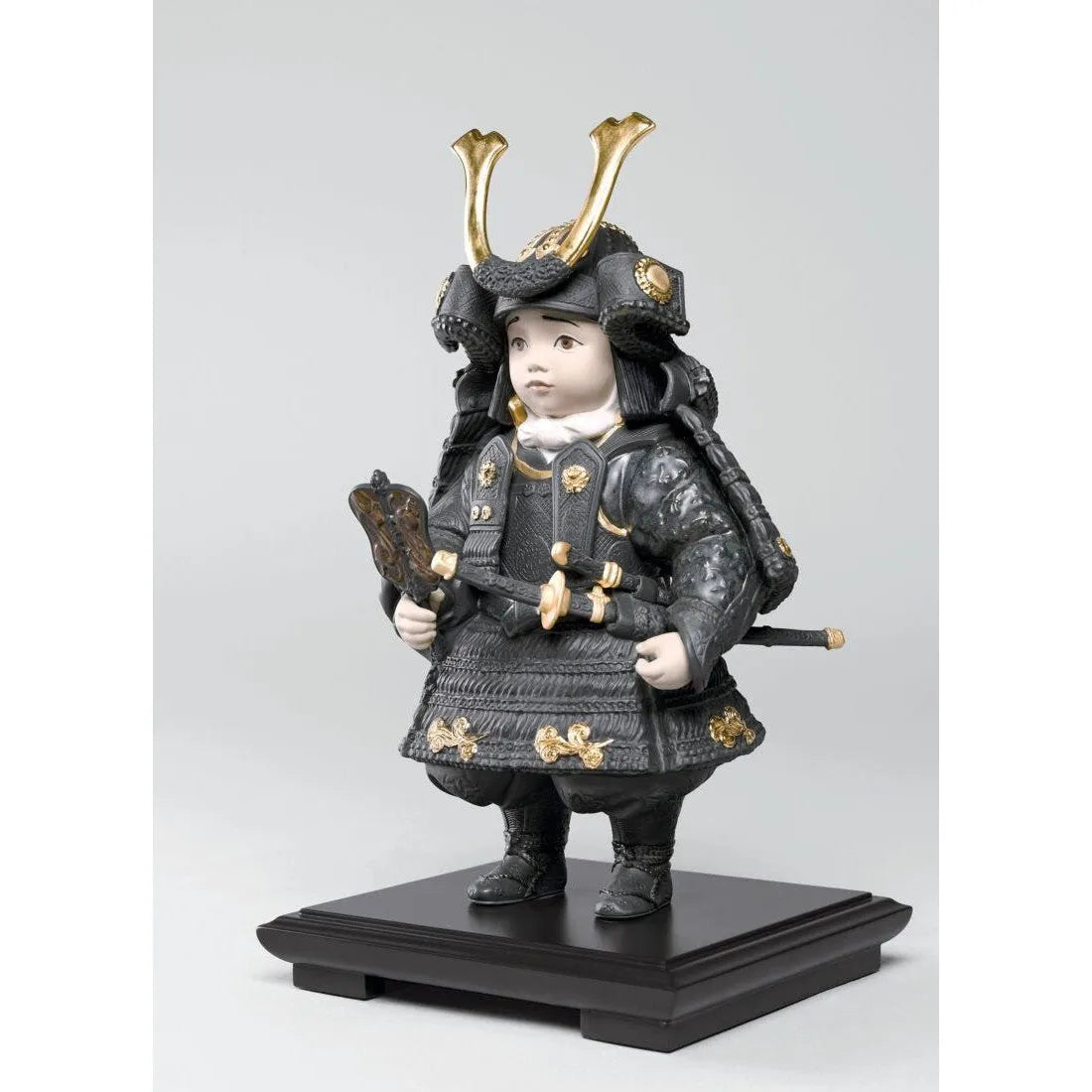 Warrior Boy Figurine - Golden Luster (Lladro Special Order)