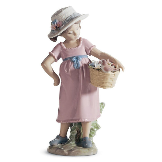 You'Re So Cute! Girl Figurine (Lladro Special Order)