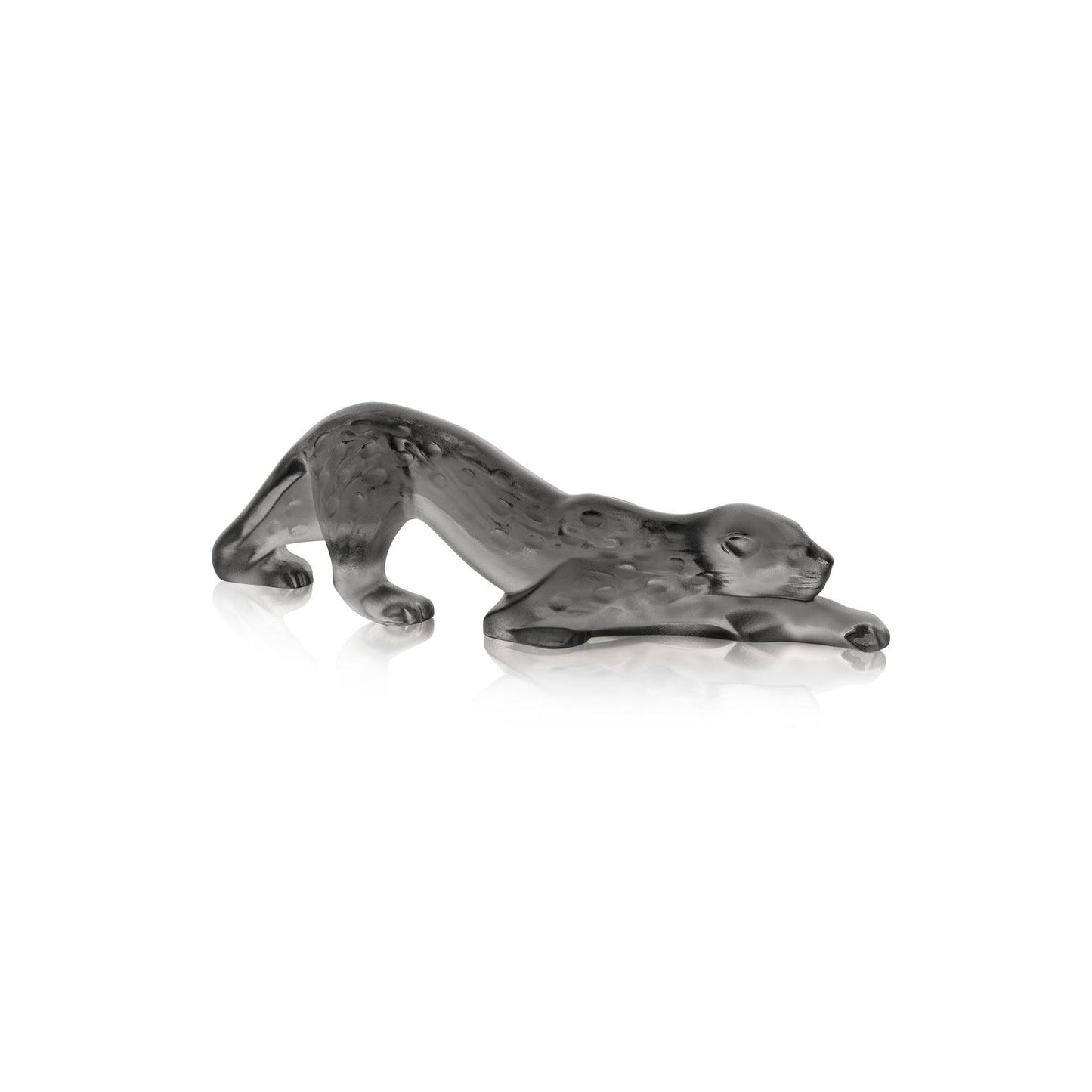 Zeila Panther Figure Small Size Grey - Gallery Gifts Online 