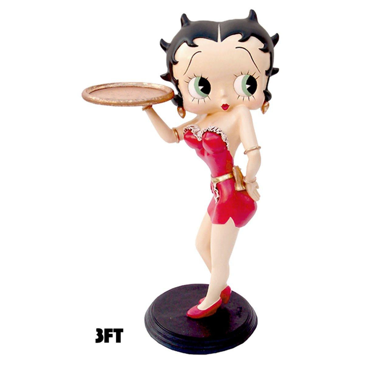 Betty Boop Waitress 3ft (Betty Boop) – Gallery Gifts Online