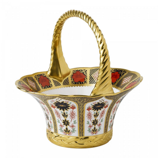 Old Imari Solid Gold Band - Fruit Basket - Gallery Gifts Online 