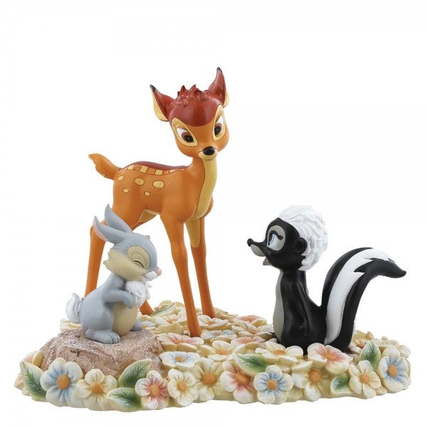 Pretty Flower (Bambi, Thumper & Flower Figurine) (Disney Traditions by Jim Shore)