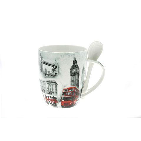 London Mug & Spoon - Set - Gallery Gifts Online 