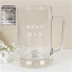 Best Man Tankard (Widdop) - Gallery Gifts Online 