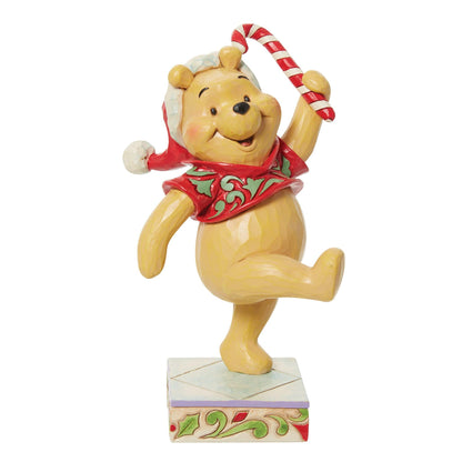 Christmas Holiday Pooh Figurine - Gallery Gifts Online 