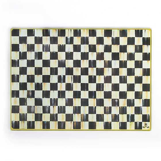 Courtly Check Cutting Board - Large (Mackenzie Childs) - Gallery Gifts Online 