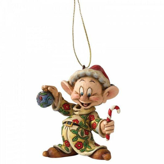 Dopey Hanging Ornament (Disney Traditions by Jim Shore) - Gallery Gifts Online 